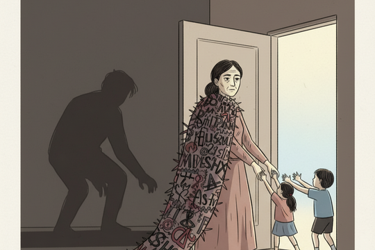 Con bảo 'mẹ hãy tự giải thoát' sau 30 năm tôi chịu đựng người chồng gia trưởng