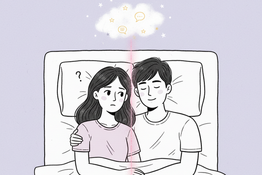 Ở bên nhau cả đêm, bạn trai chỉ ôm tôi