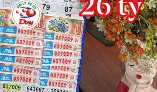 Một đại lý ở Vĩnh Long mỗi ngày bán 500.000 tờ vé số, trong đó bán online 300.000 tờ