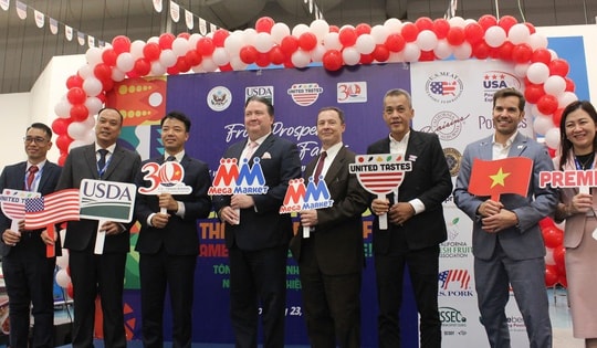 Nông sản, thực phẩm Mỹ "đổ bộ" thị trường Việt Nam