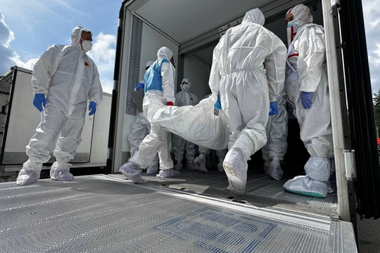 Nga trao trả 9.000 thi thể binh lính Ukraine tử trận trong năm nay