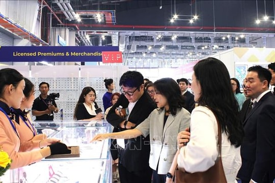 Hơn 100 thương hiệu tại Triển lãm cấp phép bản quyền và sáng tạo Việt Nam