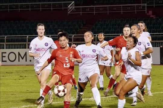 Nữ Thành phố Hồ Chí Minh có khởi đầu thuận lợi tại Giải bóng đá các Câu lạc bộ nữ châu Á