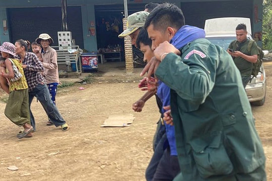 Campuchia sơ tán hàng trăm dân sau vụ đấu súng với Thái Lan