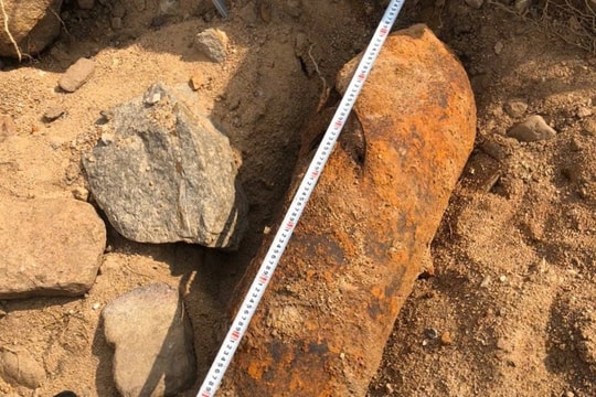 Bom 80 kg phát lộ sau sự cố vỡ hồ ở Lâm Đồng