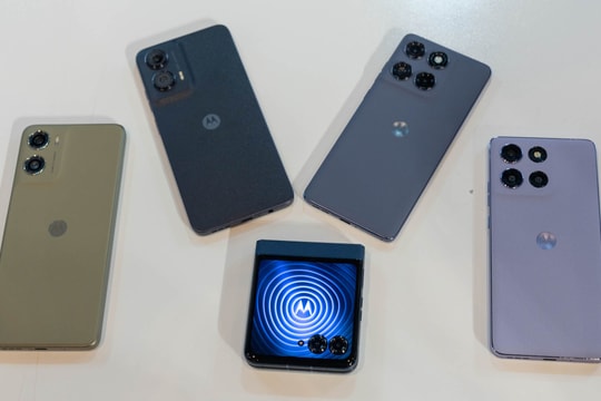 Motorola quay lại thị trường Việt với 5 mẫu smartphone