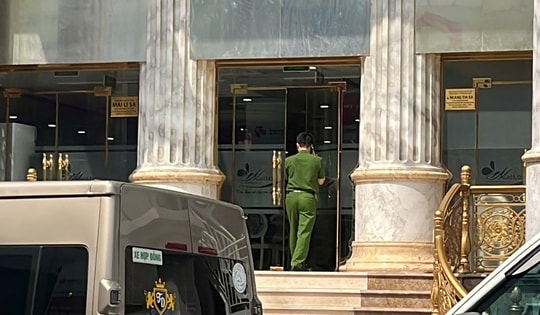 Công an có mặt tại thẩm mỹ viện Mailisa ở TP HCM