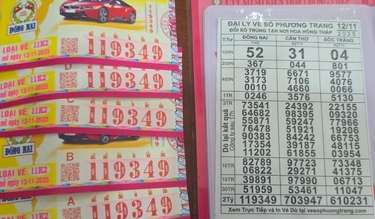 Xổ số miền Nam: Tìm ra chủ nhân trúng đặc biệt vé số Đồng Nai và Cần Thơ