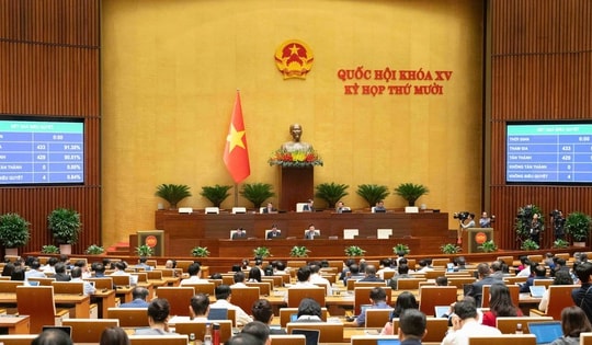 Quốc hội chốt kế hoạch phát triển KT-XH năm 2026, tăng trưởng GDP từ 10% trở lên