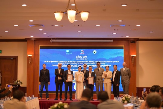 Xúc tiến hợp tác xây dựng và phát triển Công viên địa chất toàn cầu UNESCO Lạng Sơn