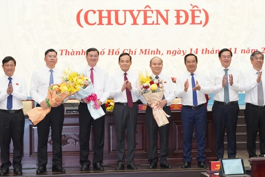 UBND TP Hồ Chí Minh có thêm ba Phó Chủ tịch mới