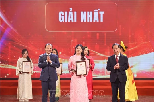 Giải báo chí toàn quốc 'Vì sự nghiệp giáo dục Việt Nam': Góp phần kiến tạo niềm tin, sự đồng hành của xã hội