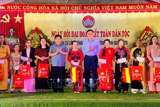 Thúc đẩy khối đại đoàn kết - động lực phát triển quê hương Quảng Trị