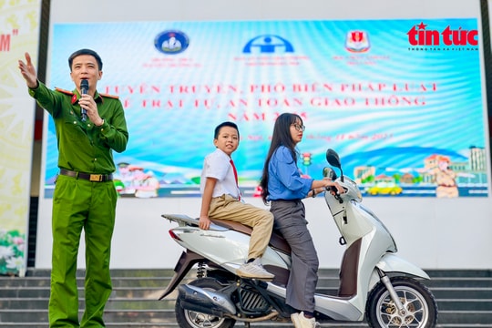 Hà Nội tập huấn ATGT cho học sinh: Trực quan, thiết thực, hiệu quả