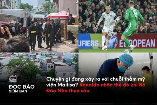 Chuyện gì đang xảy ra với chuỗi thẩm mỹ viện Mailisa? Ronaldo nhận thẻ đỏ khi Bồ Đào Nha thua sốc