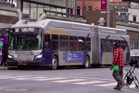 Người đàn ông lái trộm xe buýt, đón trả khách đầy đủ