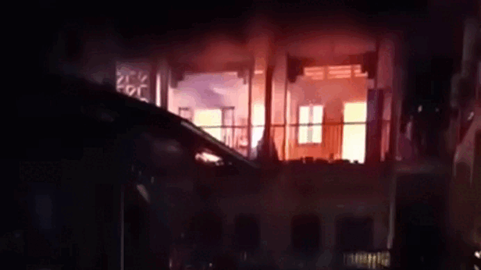 Thi thể cháy đen sau đám cháy trường mầm non