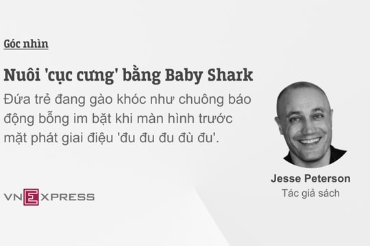 Nuôi 'cục cưng' bằng Baby Shark