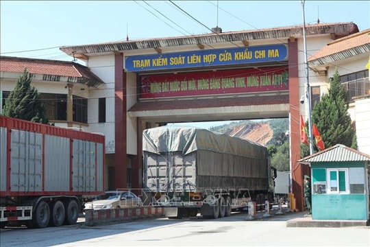 Tổng kim ngạch xuất nhập khẩu hàng hóa qua tỉnh Lạng Sơn tăng 43%