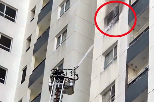 TP Hồ Chí Minh: Cháy căn hộ tầng 12 chung cư Dream Home Palace