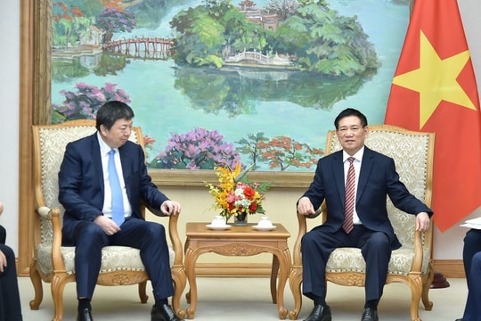 Phó Thủ tướng Hồ Đức Phớc tiếp Chủ tịch Tập đoàn Hoa Thiết (Trung Quốc)