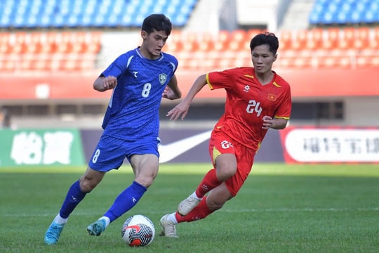 HLV U22 Việt Nam chỉ ra hai điểm cần sửa sau trận thua Uzbekistan