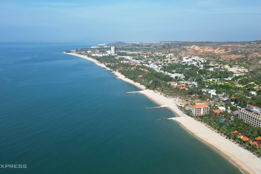 Khu du lịch quốc gia Mũi Né sẽ có đường ven biển 63 km