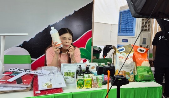 Sản phẩm xanh lên sóng livestream