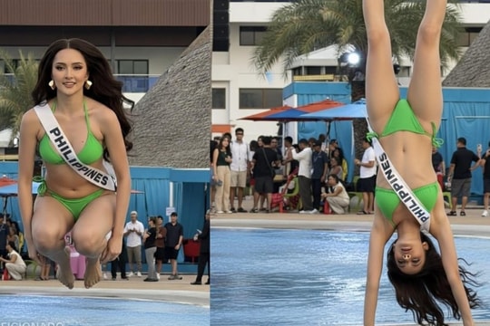 Ảnh người đẹp mặc bikini nhào lộn gây tranh luận