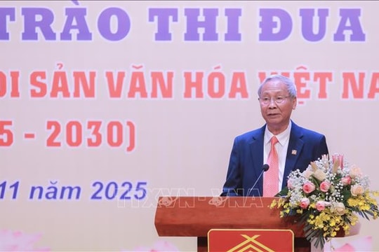Phó Giáo sư, Tiến sĩ Đỗ Văn Trụ tái đắc cử Chủ tịch Hội Di sản Văn hóa Việt Nam