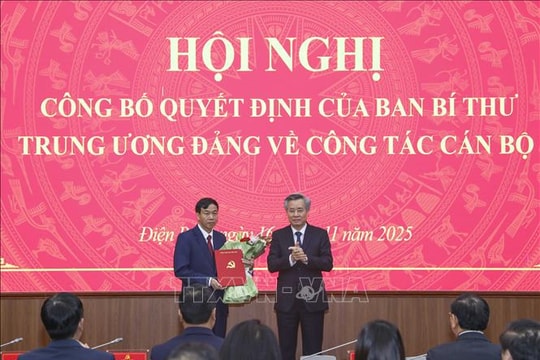 Điều động, chỉ định đồng chí Lê Văn Lương giữ chức Phó Bí thư Tỉnh ủy Điện Biên