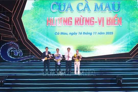 Khai mạc Ngày hội cua Cà Mau lần II năm 2025