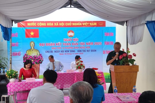 Nhiều hoạt động ý nghĩa tại Ngày hội Đại đoàn kết toàn dân tộc ở TP Hồ Chí Minh