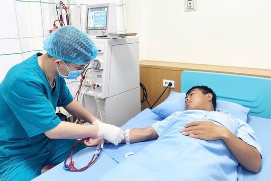 Suy thận giai đoạn cuối tuổi 20