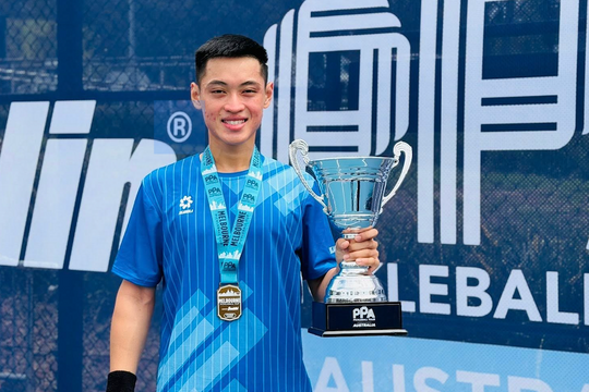 Trương Vinh Hiển thắng Lý Hoàng Nam ở chung kết PPA Australia