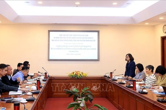 Tăng cường chia sẻ thông tin quản lý báo chí và truyền thông Việt Nam - Lào