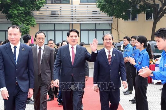 Chủ tịch nước dự Đại hội Thi đua yêu nước ngành Giáo dục