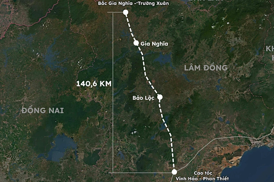 Đề xuất đầu tư cao tốc Gia Nghĩa - Bảo Lộc - Phan Thiết