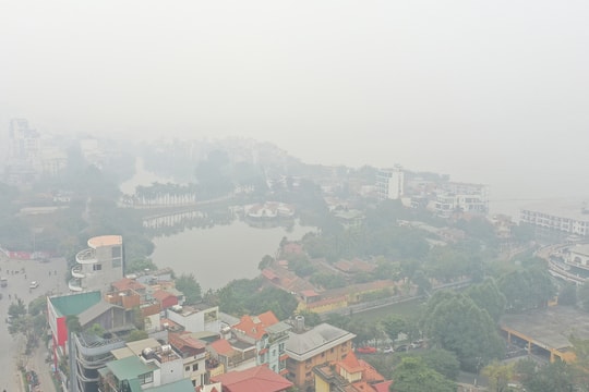 Chất lượng không khí Hà Nội ở mức xấu