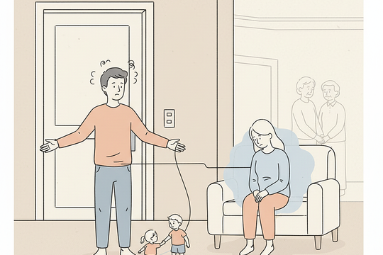 Vợ im lặng mỗi khi hờn dỗi khiến tôi dần đi vào ngõ cụt