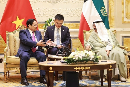 Thủ tướng đề nghị Việt Nam - Kuwait tăng hợp tác về khoa học công nghệ