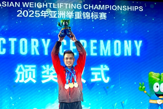 Hy vọng vàng của cử tạ Việt Nam tại SEA Games 2025