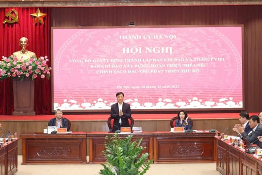 Bí thư Thành ủy Hà Nội Nguyễn Duy Ngọc nhận thêm nhiệm vụ mới