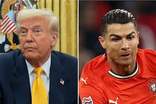 Ronaldo tới Nhà Trắng gặp Tổng thống Trump