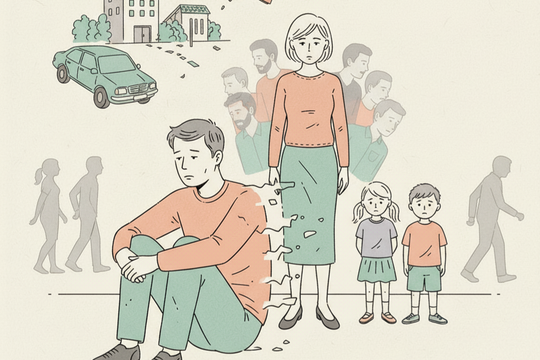 Ly hôn rồi vẫn không buông bỏ được chuyện vợ cũ ngoại tình