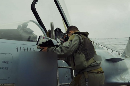 Tiêm kích Mirage Ukraine khoe thành tích hạ tên lửa Nga