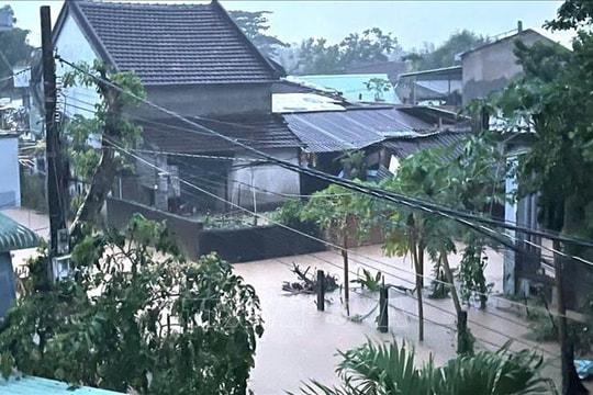 Cảnh báo lũ đặc biệt lớn trên sông Ba (Đắk Lắk), lũ khẩn trên sông Kôn (Gia Lai)