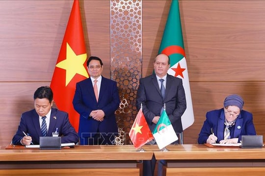 Việt Nam - Algeria nâng cấp quan hệ lên Đối tác Chiến lược