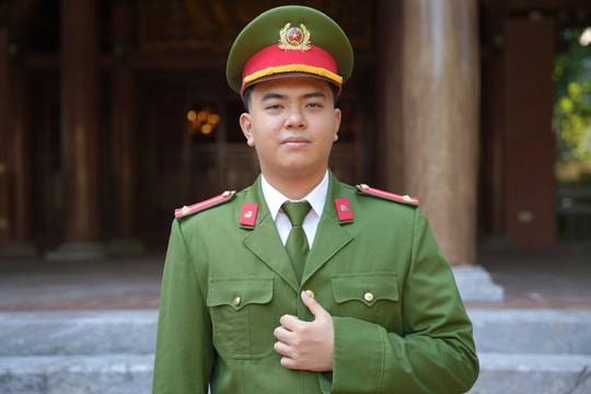 Nam sinh ngành Điều tra là thủ khoa Học viện Cảnh sát nhân dân