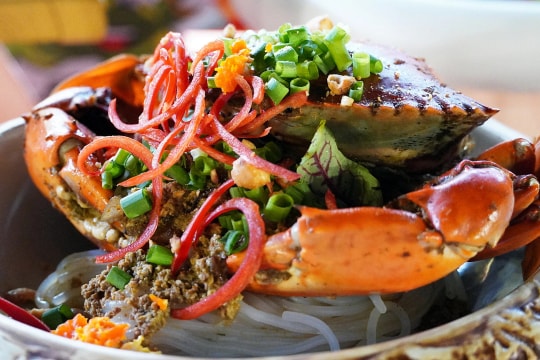 Hơn 100 món ngon từ cua Cà Mau cho khách nếm thử